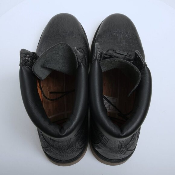 Timberland x Horween Limited Edition Leather Boots in Black Men Size 13 - Picture 12 of 15